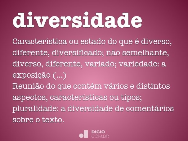 O Que Significa Diversidade